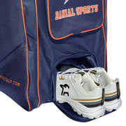DS 1.0 Duffle Cricket Bag Blue/Orange DS Sports